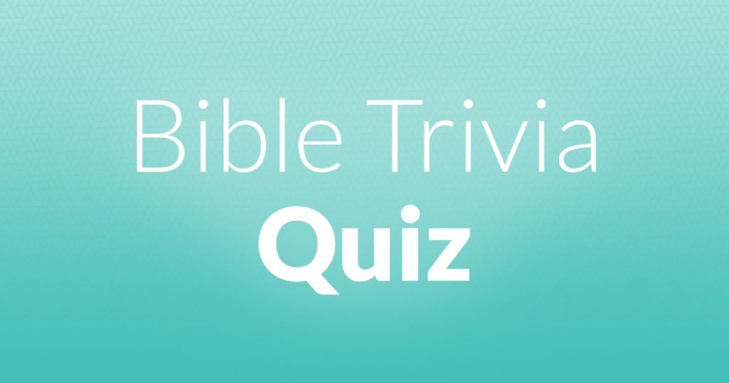 bible trivia